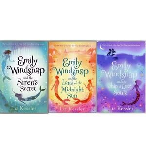 Emily Windsnap Fantasy Mermaids Book 4,5,6 Paperbacks by Liz Kessler